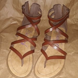 Brown sandals